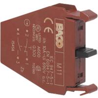 BACO LM11 Contactelement 1x NC, 1x NO Moment 600 V 1 stuk(s)