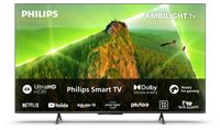 Philips 8100 series 65PUS8108/12 tv 165,1 cm (65") 4K Ultra HD Smart TV Wifi Zwart