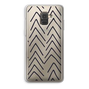 Marrakech Arrows: Samsung Galaxy A8 (2018) Transparant Hoesje