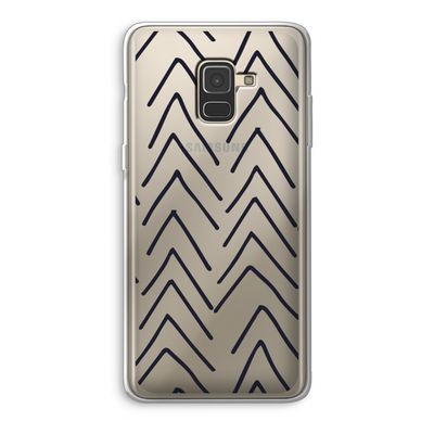 Marrakech Arrows: Samsung Galaxy A8 (2018) Transparant Hoesje