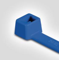 Hellermann Tyton T150R(H) kabelbinder Polyamide Blauw 100 stuk(s) - thumbnail