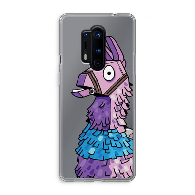 Lama: OnePlus 8 Pro Transparant Hoesje