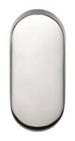 Formani Basics LBB32 blind afdekplaatje ovaal - gepolijst RVS