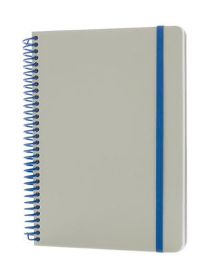 XD Collection notitieboek Deluxe 21 x 15 cm karton grijs/blauw XD Collection notitieboek Deluxe 21 x 15 cm karton grijs/blauw