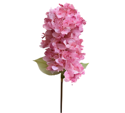 Kunst hortensia pluim roze 85 cm - Buitengewoon de boet