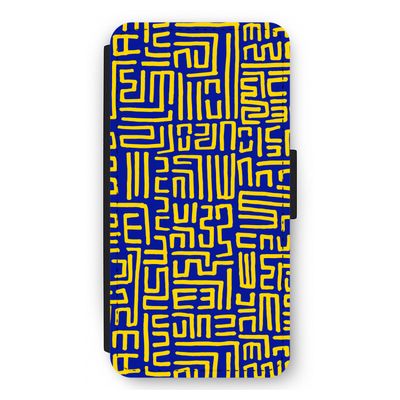 Majorelle Blue Print: iPhone 12 Pro Max Flip Hoesje