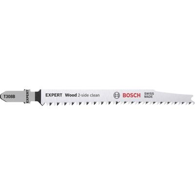 Bosch Accessories 2608900550 Expert Wood 2-side clean T 308 B decoupeerzaagblad, 3 stuks 3 stuk(s)