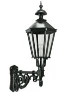 KS Verlichting Muurlamp nostalgieLisse zwart - 1234