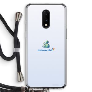 MSN: OnePlus 7 Transparant Hoesje met koord