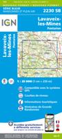 Wandelkaart - Topografische kaart 2230SB SB - Serie Bleue Lavaveix-les-Mines, Pontarion | IGN - Institut Géographique National