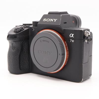Sony A7 III body occasion