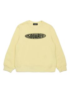 DSQUARED2 KIDS t-shirt Surf à logo imprimé - Jaune