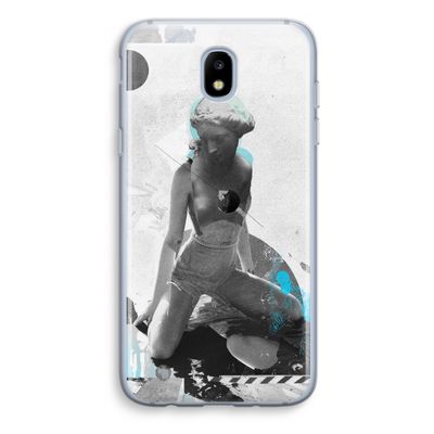 I will not feel a thing: Samsung Galaxy J5 (2017) Transparant Hoesje