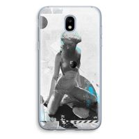 I will not feel a thing: Samsung Galaxy J5 (2017) Transparant Hoesje