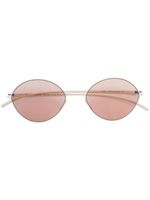 Mykita Mykita x Maison Margiela lunettes de soleil à monture ronde - Tons neutres - thumbnail