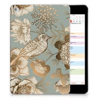 Siliconen Hoesje voor Apple iPad Mini 4 | Mini 5 (2019) Vintage Bird Flowers