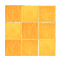 Terre d&apos;Azur Maroc Jaune Mix 11.5x11.5 cm
