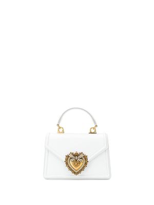 Dolce & Gabbana petit sac cabas Devotion - Blanc