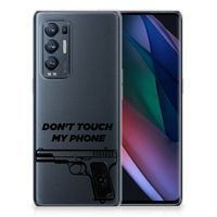 OPPO Find X3 Neo Silicone-hoesje Pistol DTMP
