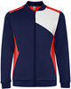 Roly RY0340K Kids´ Leros Tracksuit Jacket - Red 60/White 01/Navy Blue 55 - 10 years