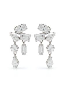 Swarovski boucles d'oreilles Mesmera à ornements en cristal - Argent