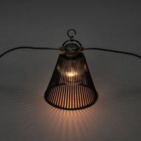 Konstsmide 2333-870 Lichtketting Buiten Energielabel: G (A - G) werkt op het lichtnet Aantal lampen 10 LED Barnsteen Verlichte lengte: 9.15 m Dimbaar, - thumbnail