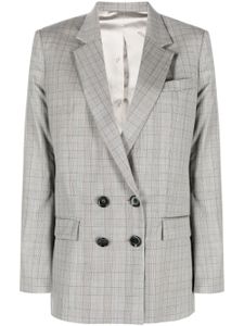 ISABEL MARANT blazer Manelle en laine vierge - Gris