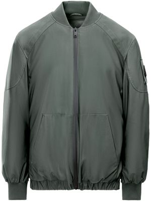 Moose Knuckles Bomberjack met logopatch - Groen