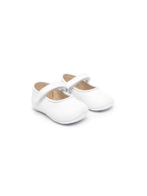 Andrea Montelpare ballerines unies à bride - Blanc