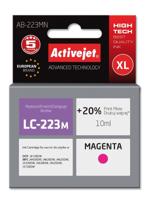 Activejet AB-223MN inkt (Brother LC223M vervanging; Supreme; 10 ml; rood)
