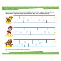 Deltas Paw patrol - leuke schrijfspelletjes (4-5 jaar)