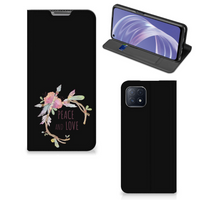 OPPO A73 5G Magnet Case Boho Text - thumbnail