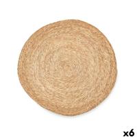 Tapijt Gift Decor Natuurlijk Esparto 80 x 2 x 80 cm (6 Stuks)
