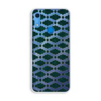 Moroccan tiles: Huawei Y6s Transparant Hoesje