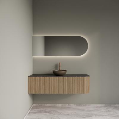 Badkamermeubelset Gliss Design Alluro 140 cm Links Mist