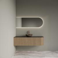 Badkamermeubelset Gliss Design Alluro 140 cm Links Mist