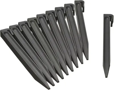Nature Borderrandepennen grijs 10 stuks