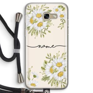 Daisies: Samsung Galaxy A5 (2017) Transparant Hoesje met koord