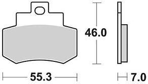 TRW remblokken "mcb 733