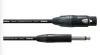 Cordial CPM10FP Peak XLR (female) / Jack (6.3 mm, TS, male) mono - 10m