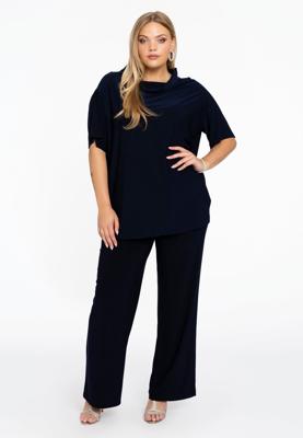 Yoek Broek bootcut | Blauw | Maat 42/44