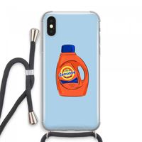 Ultra Sensitive: iPhone XS Max Transparant Hoesje met koord