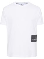 Stone Island t-shirt à logo imprimé - Blanc