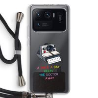 Smile: Xiaomi Mi 11 Ultra Transparant Hoesje met koord