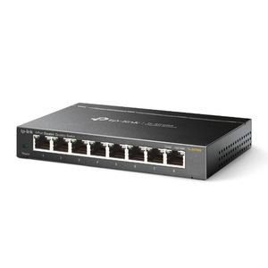 TP-Link TL-SG108S Unmanaged Gigabit Ethernet (10/100/1000) Zwart