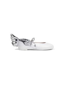 Sophia Webster Mini ballerines Heavenly en cuir à logo GG - Blanc