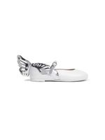 Sophia Webster Mini ballerines Heavenly en cuir à logo GG - Blanc - thumbnail