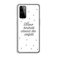 Confetti: OnePlus 9 Pro Transparant Hoesje