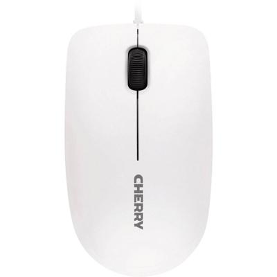 CHERRY MC 1000 Muis USB Optisch Wit, Grijs 3 Toetsen 1200 dpi