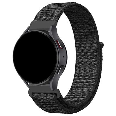 Samsung Galaxy Watch 5 Pro Nylon Band - Zwart Samsung Galaxy Watch 5 Pro Nylon Band - Zwart